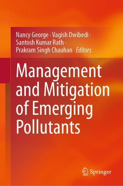 Management and Mitigation of Emerging Pollutants main product photo