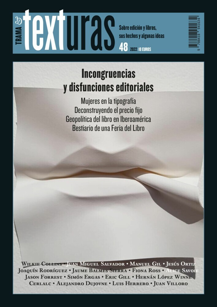 Texturas 48: Incongruencias y disfunciones editoriales main product photo