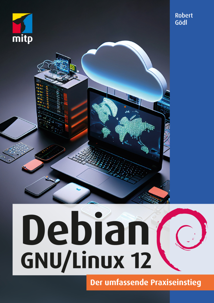 Debian GNU/Linux 12 main product photo