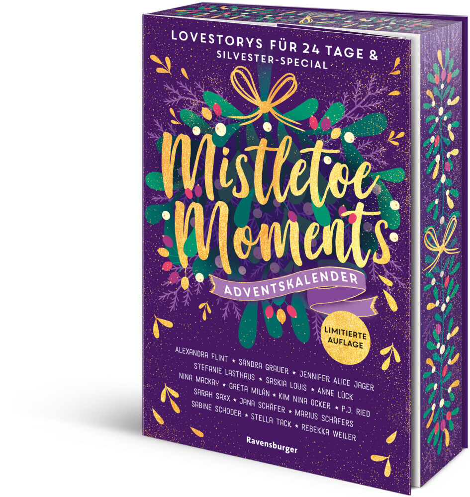 Mistletoe Moments. Ein Adventskalender. Lovestorys für 24 Tage plus Silvester-Special main product photo