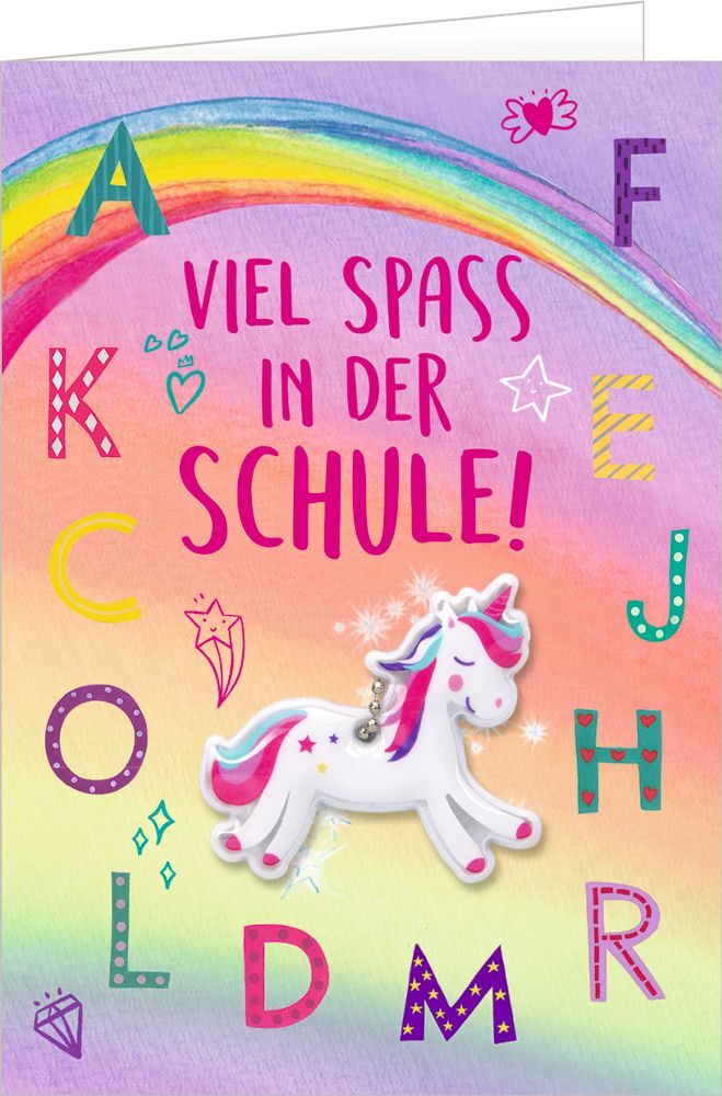 Grußkarte - Viel Spaß in der Schule! main product photo