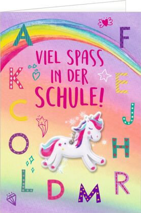 Grußkarte - Viel Spaß in der Schule!
