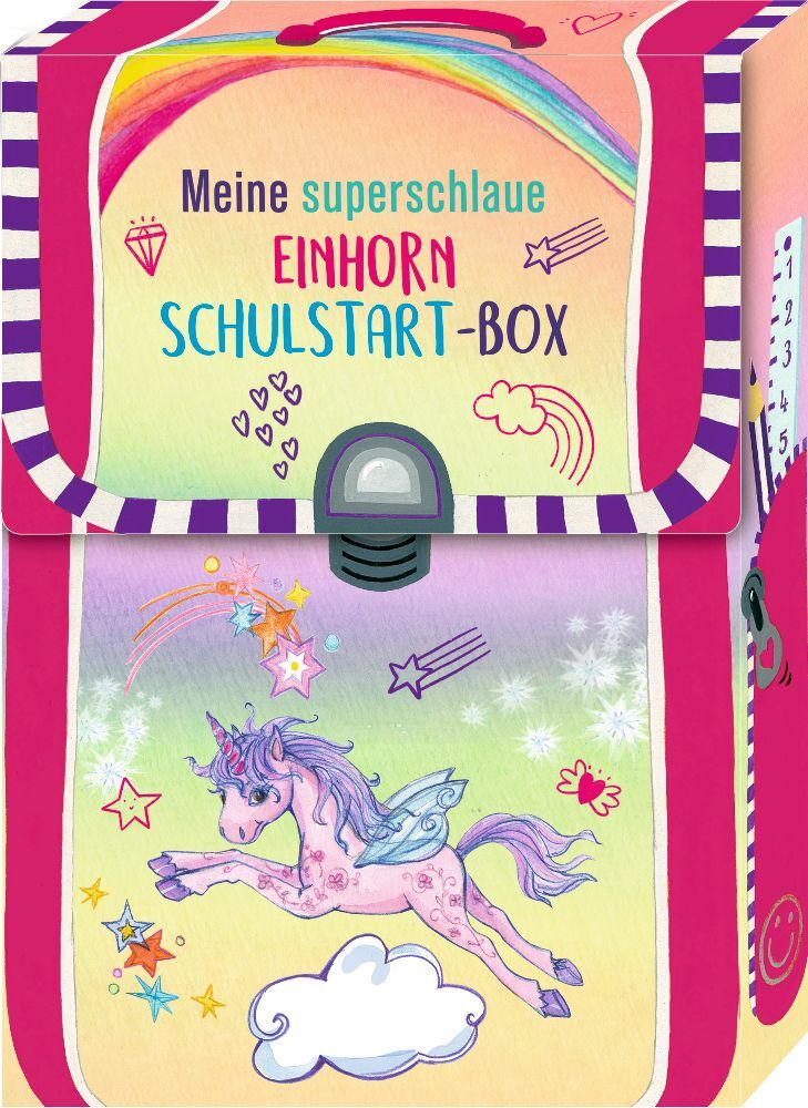 Meine superschlaue Einhorn Schulstart-Box (Einhorn-Paradies) main product photo