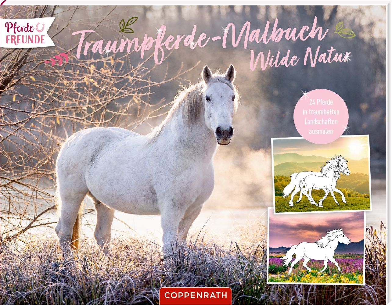 Traumpferde-Malbuch: Wilde Natur main product photo
