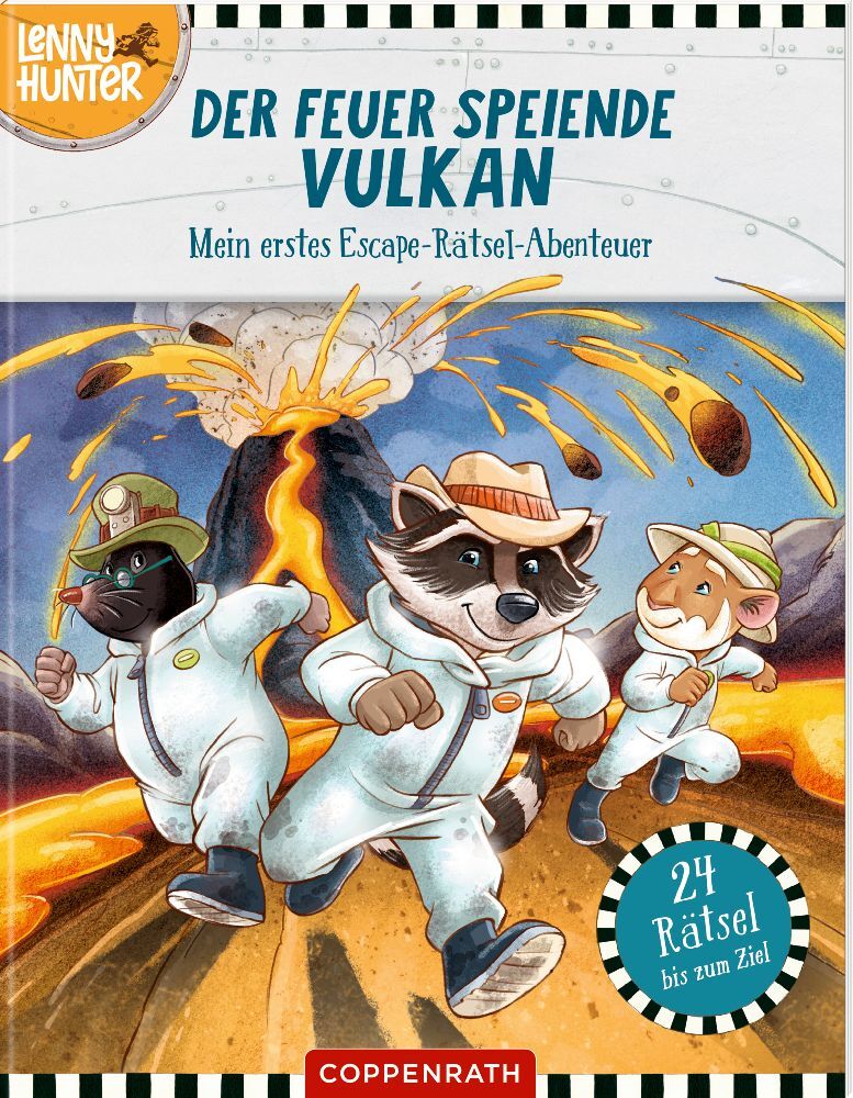Der Feuer speiende Vulkan (Lenny Hunter) main product photo