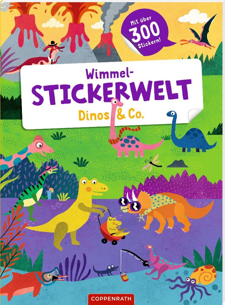 Wimmel-Stickerwelt - Dinos & Co. main product photo