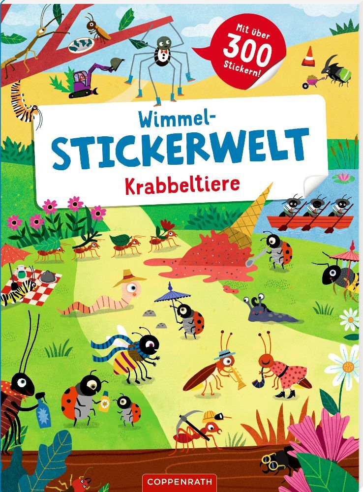 Wimmel-Stickerwelt - Krabbeltiere main product photo