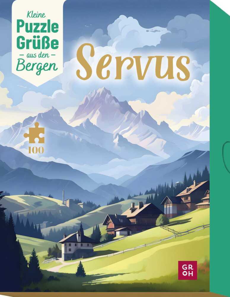 Servus! Kleine Puzzle-Grüße aus den Bergen main product photo