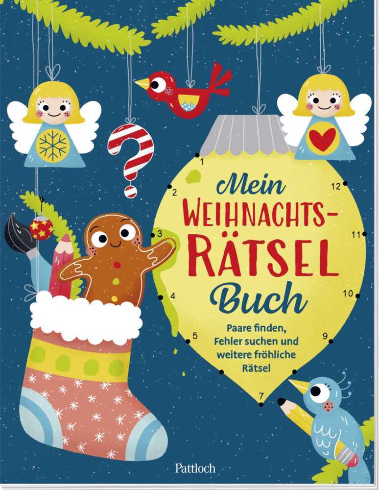 Mein Weihnachts-Rätselbuch main product photo