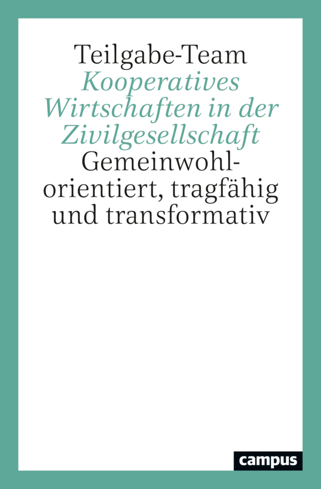Kooperatives Wirtschaften in der Zivilgesellschaft main product photo