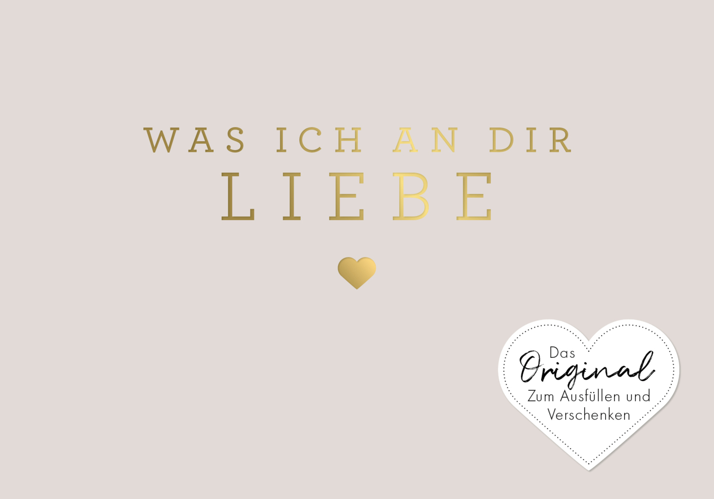 Was ich an dir liebe - Miniversion main product photo