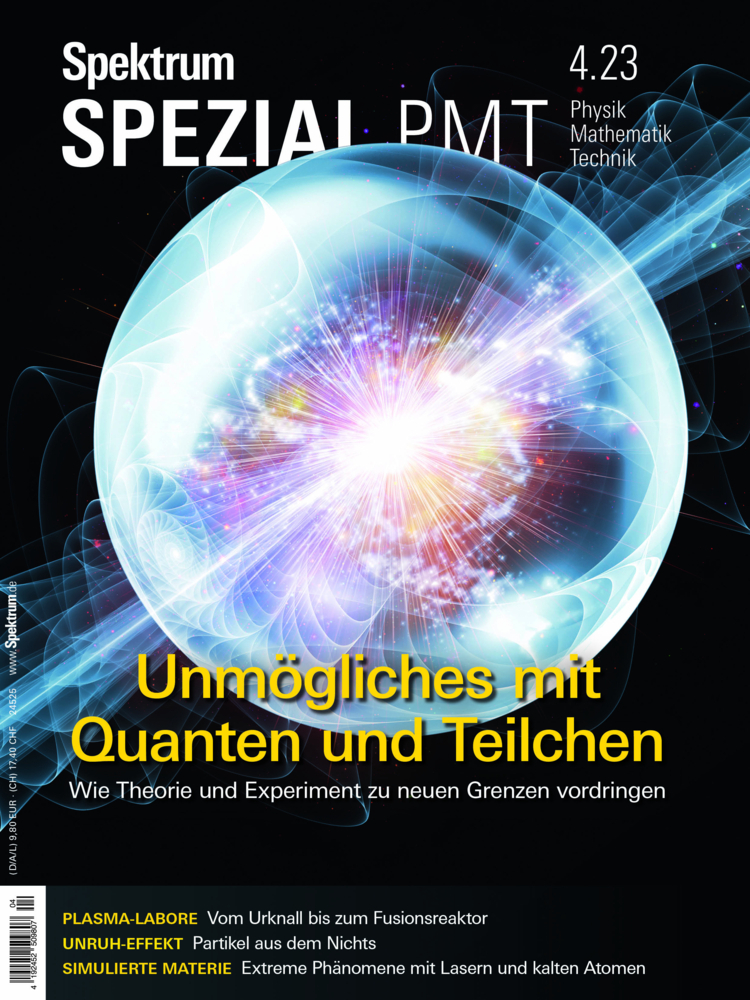 Spektrum Spezial - Unmögliches mit Quanten und Teilchen main product photo