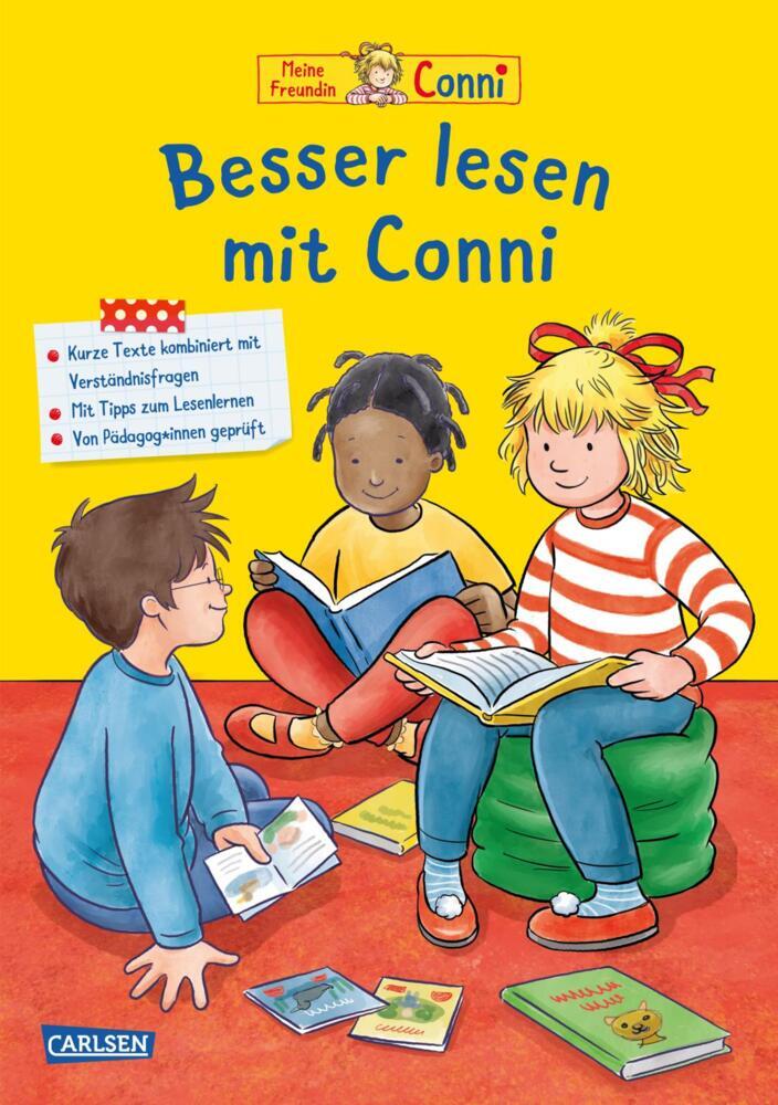 Conni Gelbe Reihe (Beschäftigungsbuch): Besser lesen mit Conni main product photo