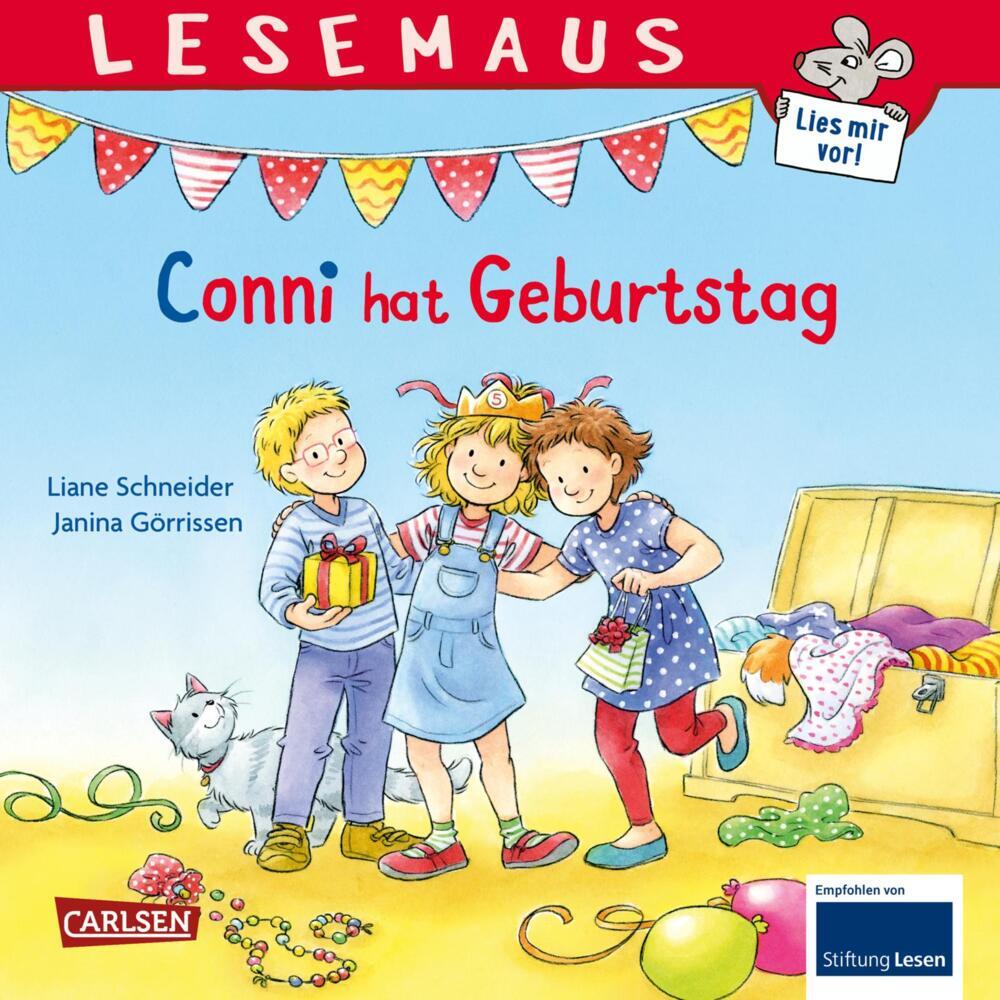 LESEMAUS 80: Conni hat Geburtstag main product photo