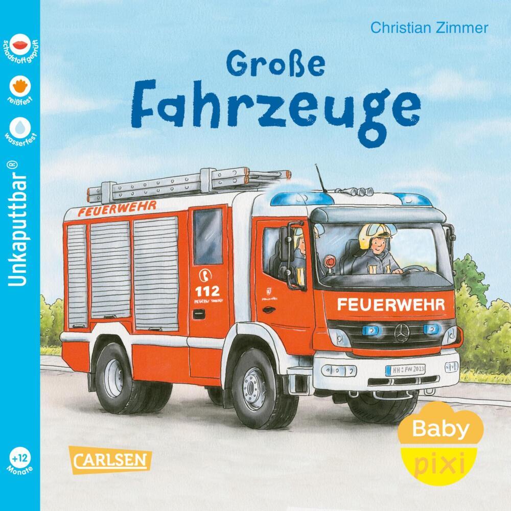 Baby Pixi (unkaputtbar) 153: Große Fahrzeuge main product photo