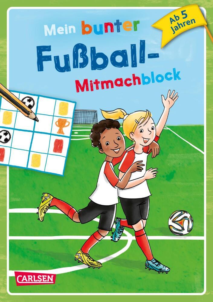Mein bunter Fußball-Mitmachblock main product photo