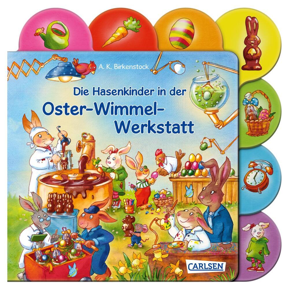 Die Hasenkinder in der Oster-Wimmel-Werkstatt main product photo