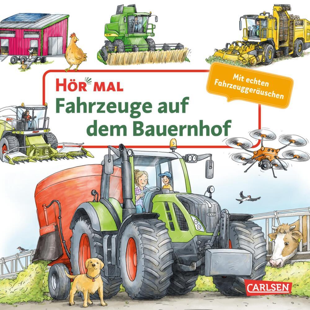 Hör mal (Soundbuch): Fahrzeuge auf dem Bauernhof main product photo