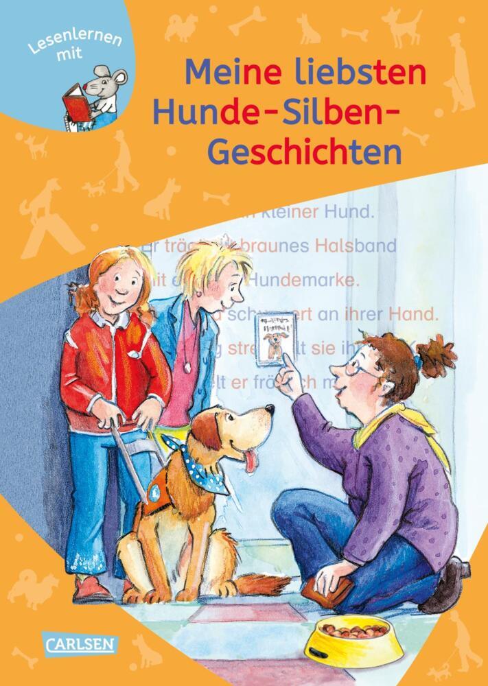 LESEMAUS zum Lesenlernen Sammelbände: Meine liebsten Hunde-Silben-Geschichten main product photo