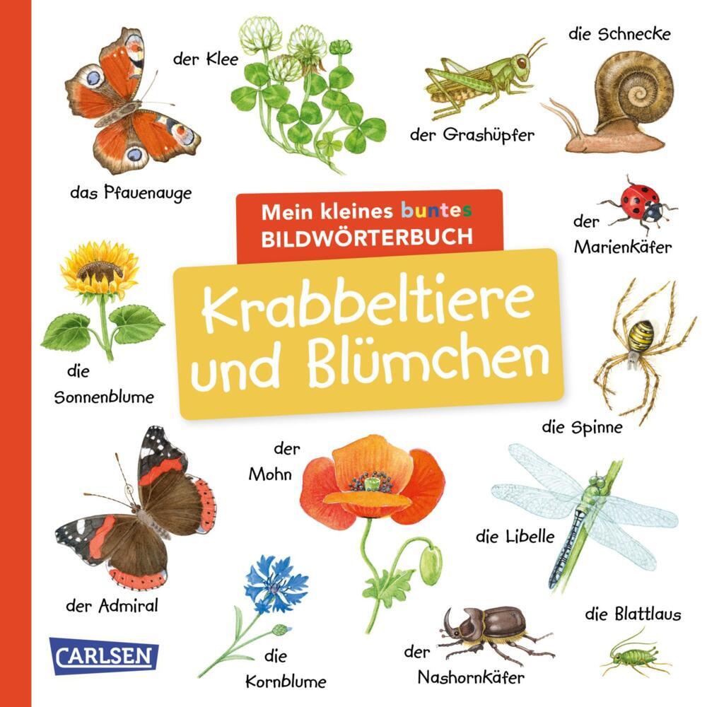 Mein kleines buntes Bildwörterbuch: Krabbeltiere und Blümchen main product photo