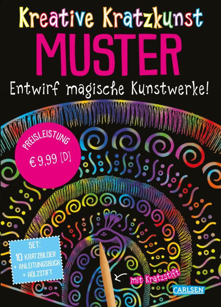Kratzbilder für Kinder: Kreative Kratzkunst: Muster main product photo