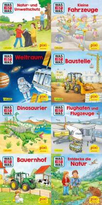 Pixi-8er-Set 296: Pixi zeigt dir WAS IST WAS (8x1 Exemplar), 8 Teile