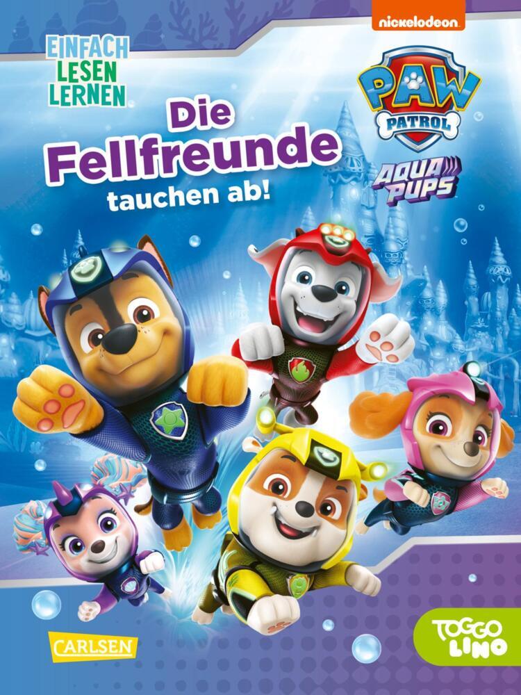PAW Patrol Erstlesebuch: Aqua Pups: Die Fellfreunde tauchen ab! main product photo
