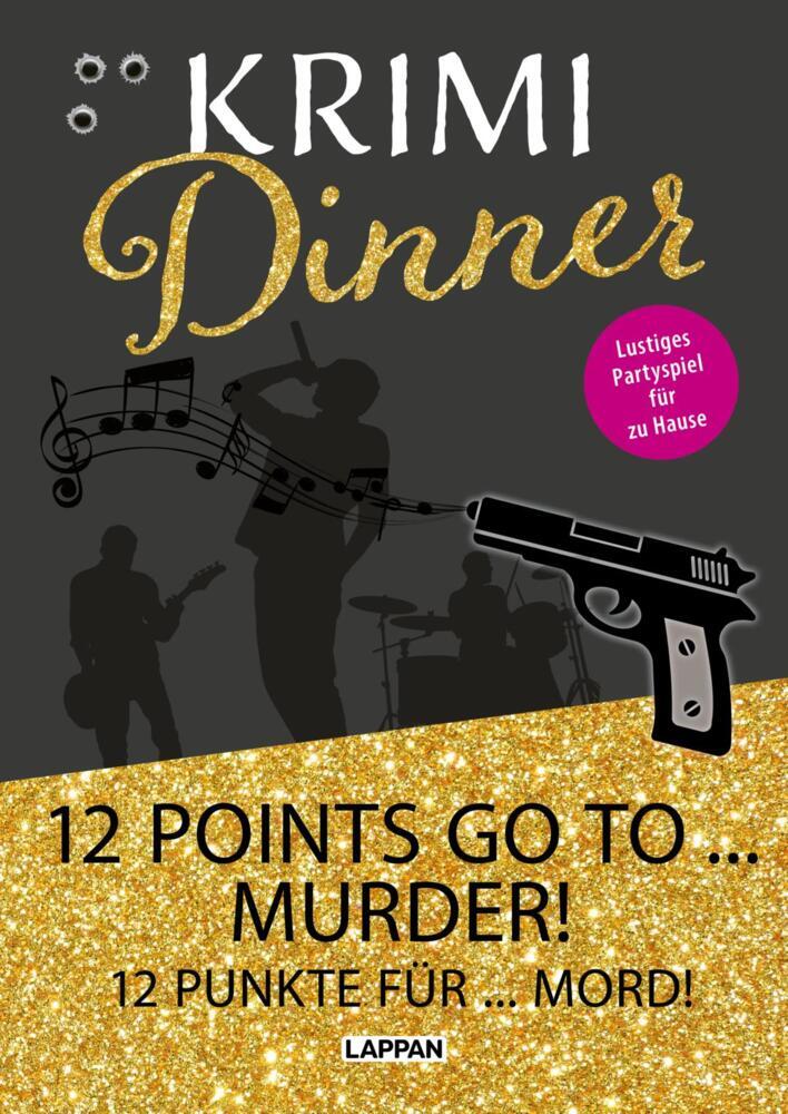 Krimi-Dinner-Buch: 12 points go to murder! main product photo