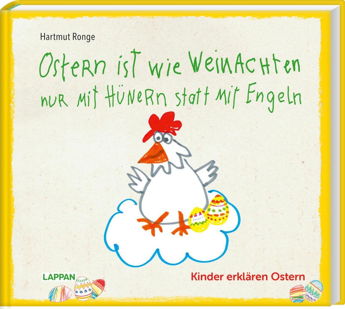 Ostern ist wie Weihnachten nur mit Hühnern statt mit Engeln main product photo