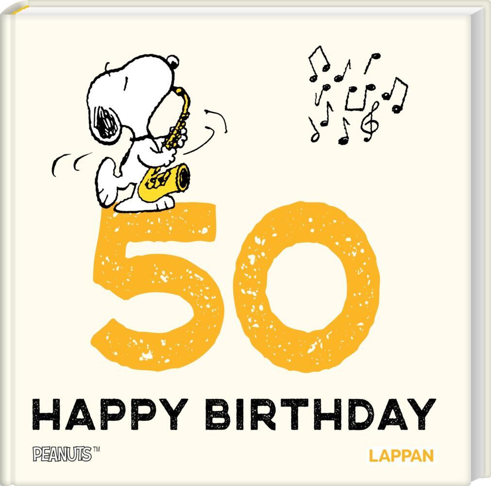 Peanuts Geschenkbuch: Happy Birthday zum 50. Geburtstag main product photo
