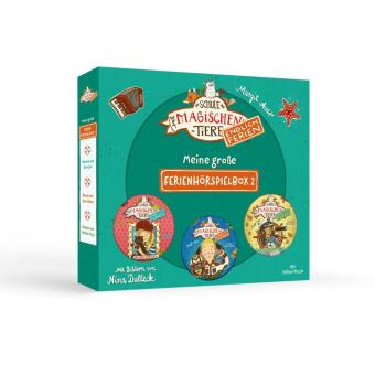 Die Schule der magischen Tiere - Endlich Ferien - Hörspiele: Meine große Ferienhörspielbox 2, Audio-CD