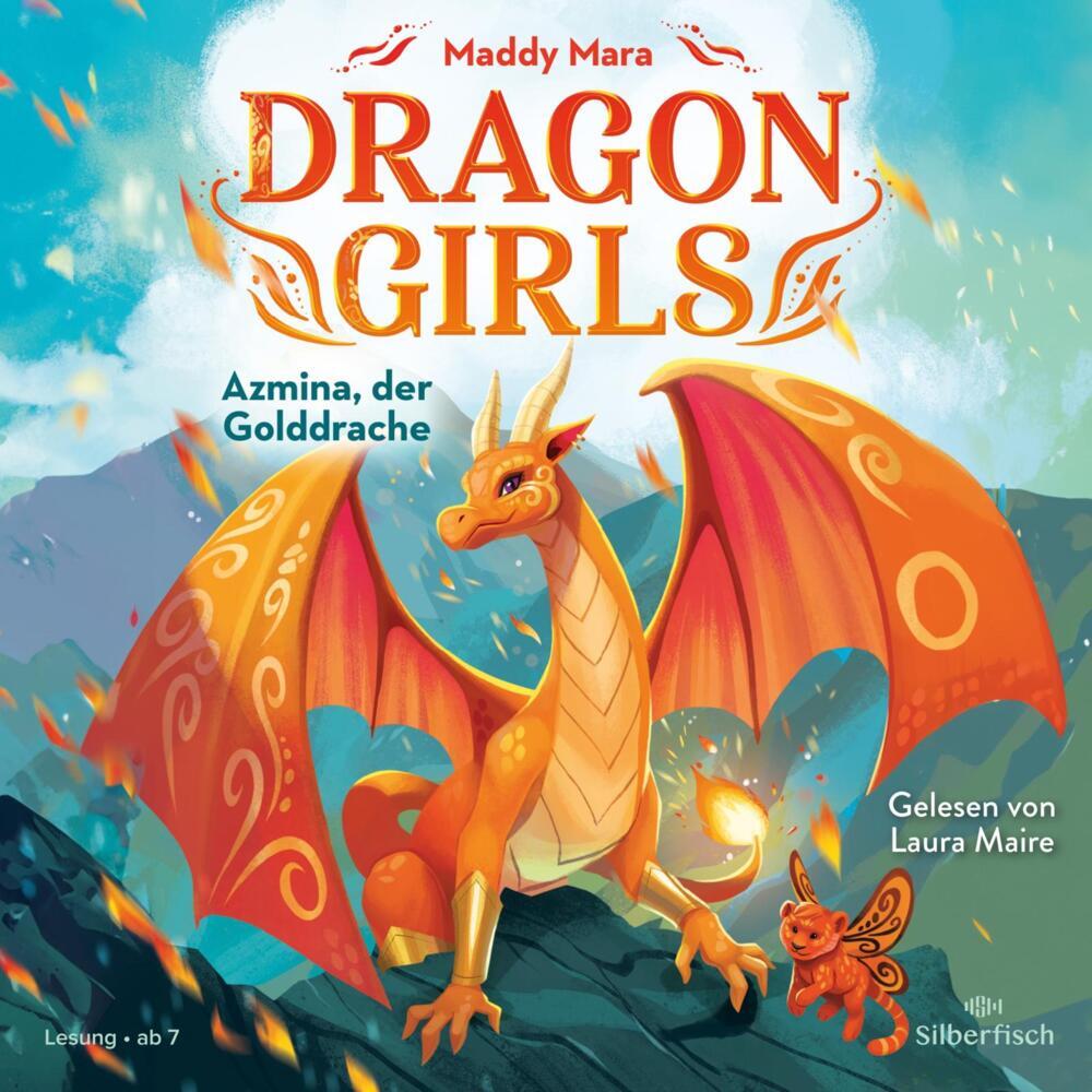 Dragon Girls - Azmina, der Golddrache, 1 Audio-CD main product photo