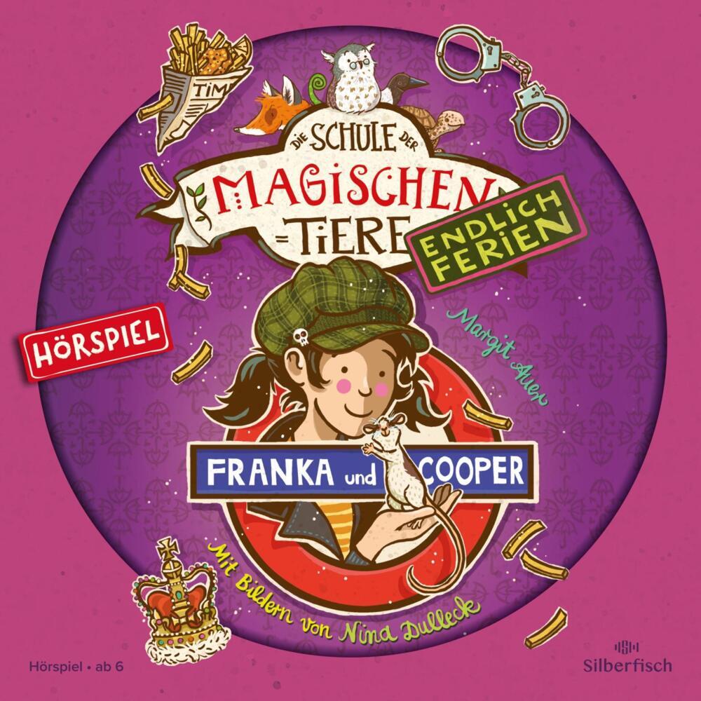Die Schule der magischen Tiere - Endlich Ferien - Hörspiele 8: Franka und Cooper - Das Hörspiel, 1 Audio-CD main product photo
