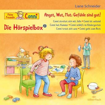 Angst, Wut, Mut: Gefühle sind gut! - Die Hörspielbox 3, 3 Teile, 3 Audio-CD