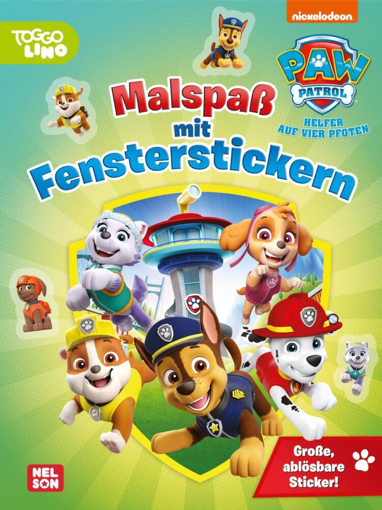 PAW Patrol Mitmachbuch: Malspaß mit Fensterstickern main product photo
