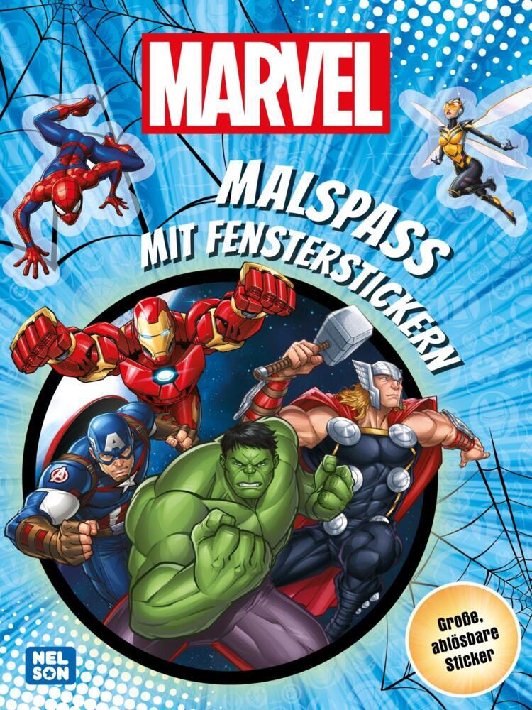 MARVEL: Malspaß mit Fensterstickern main product photo