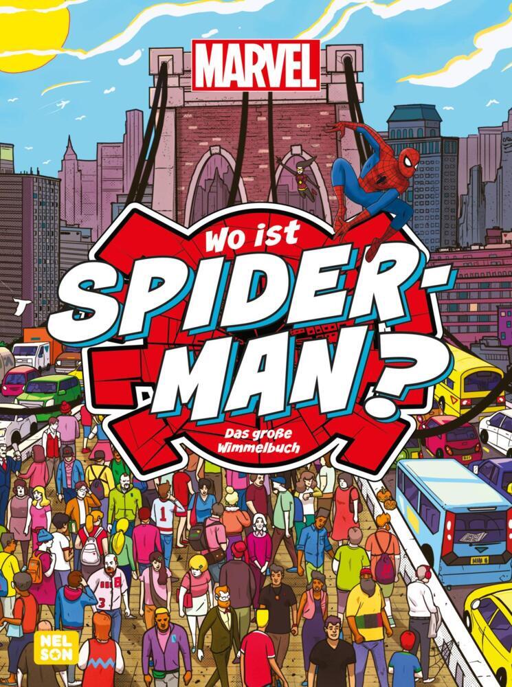Marvel: Wo ist Spider-Man? Das große Wimmelbuch main product photo