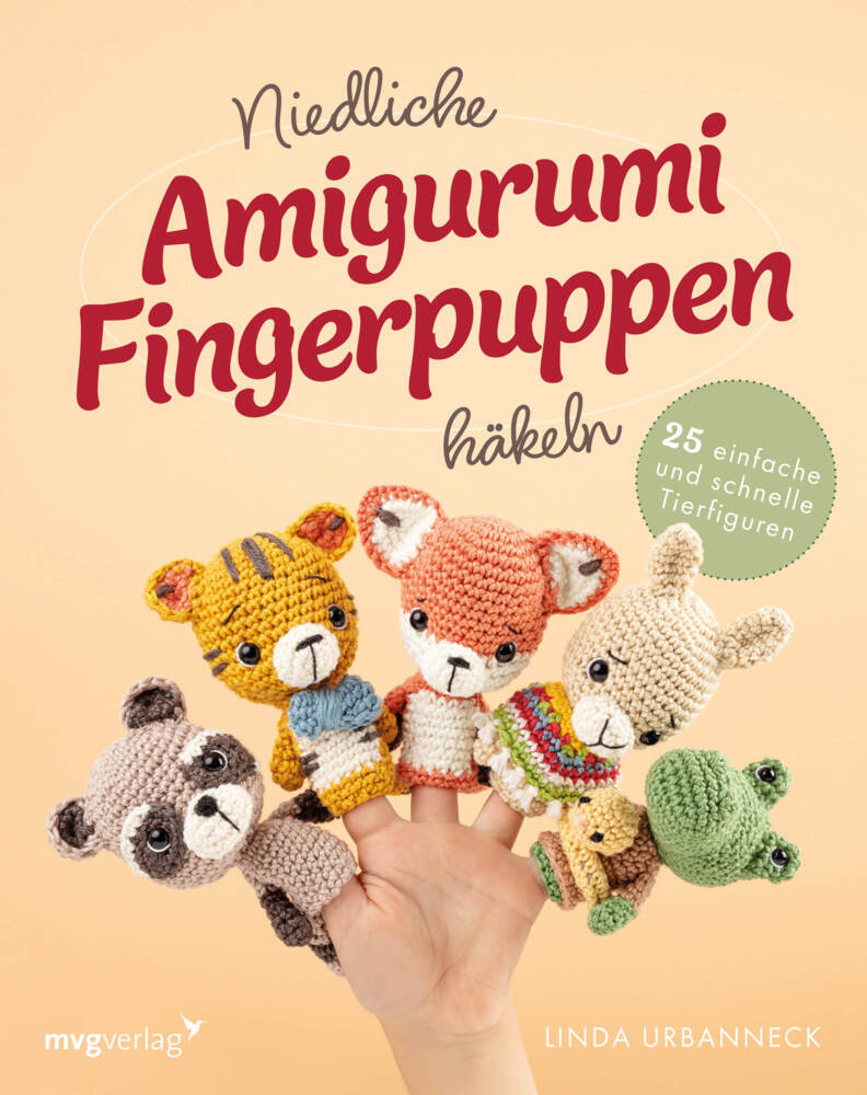 Niedliche Amigurumi-Fingerpuppen häkeln main product photo