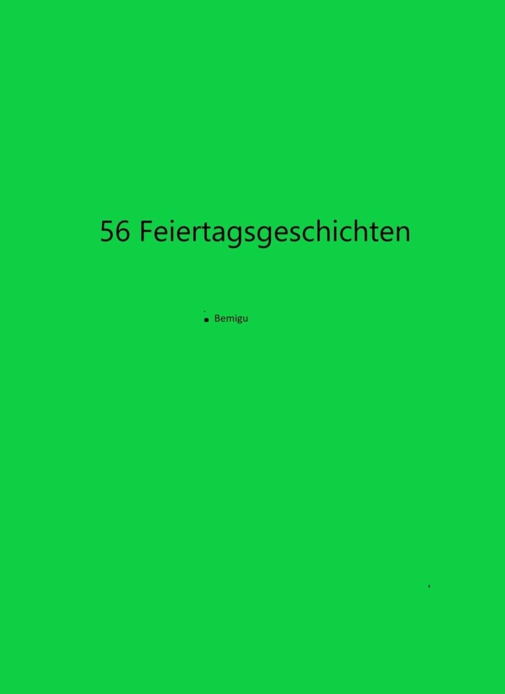 56 Feiertagsgeschichten main product photo