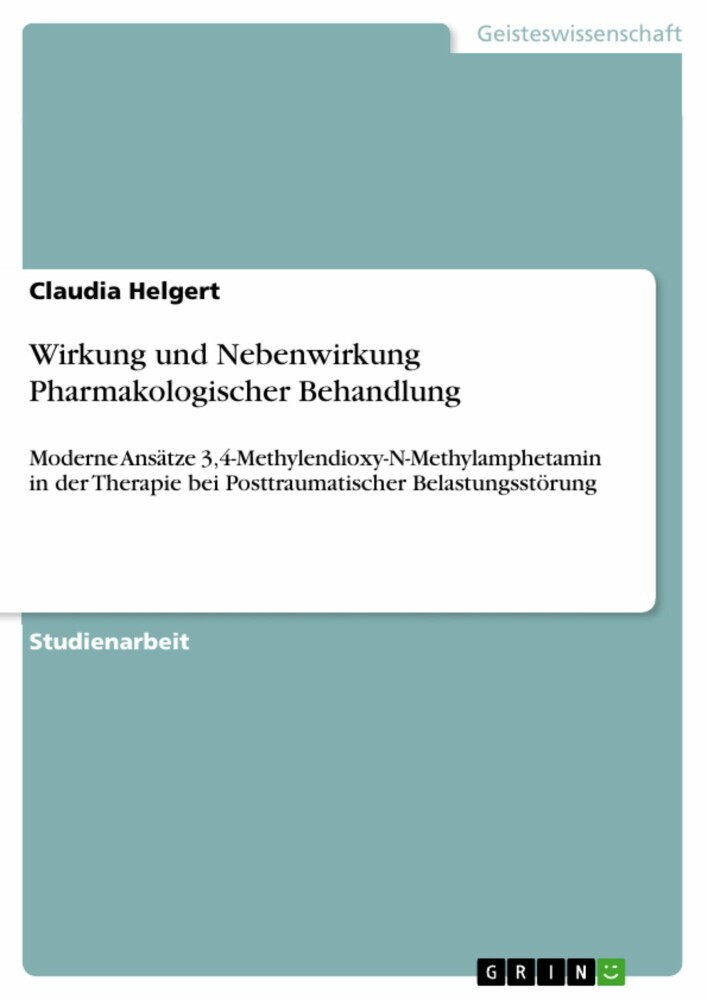Wirkung und Nebenwirkung Pharmakologischer Behandlung main product photo