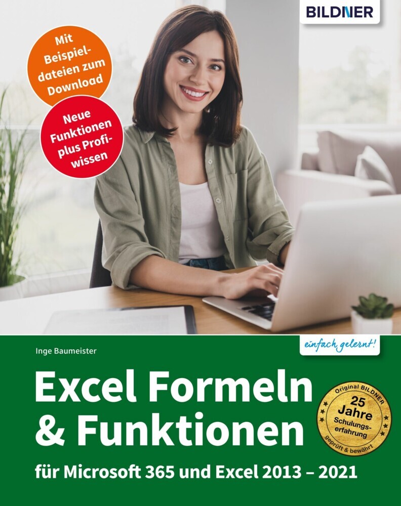 Excel Formeln und Funktionen für Microsoft 365 und Excel 2013-2021 main product photo