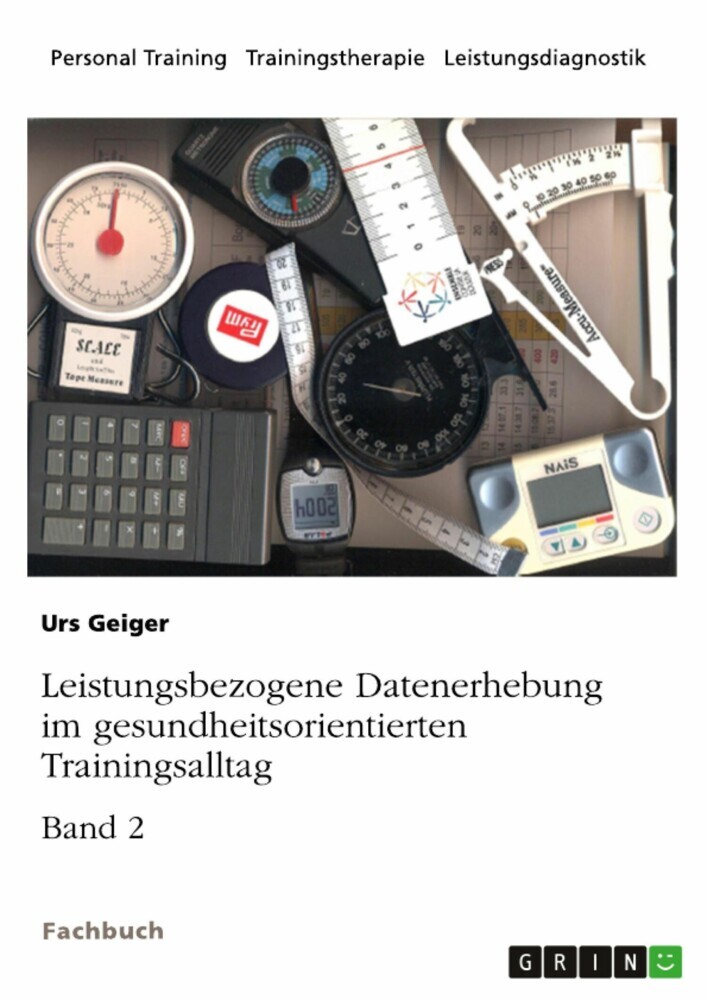 Leistungsbezogene Datenerhebung im gesundheitsorientierten Trainingsalltag, Band 2 main product photo