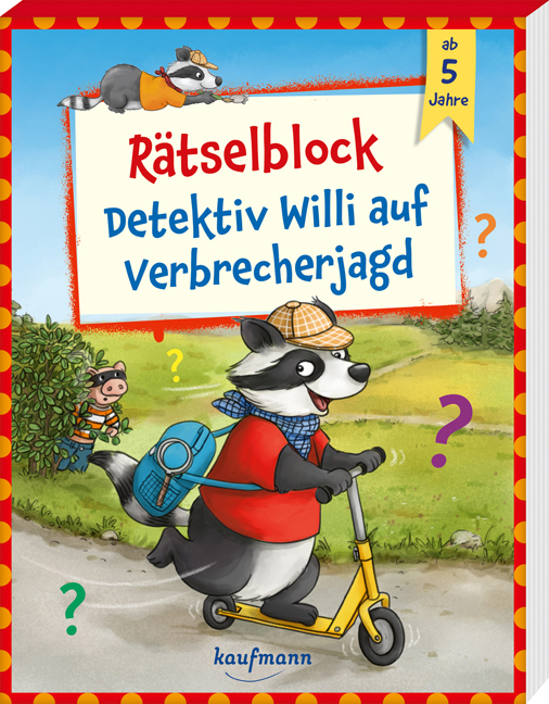 Rätselblock - Detektiv Willi auf Verbrecherjagd main product photo