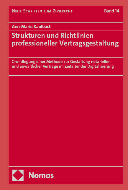 Strukturen und Richtlinien professioneller Vertragsgestaltung main product photo