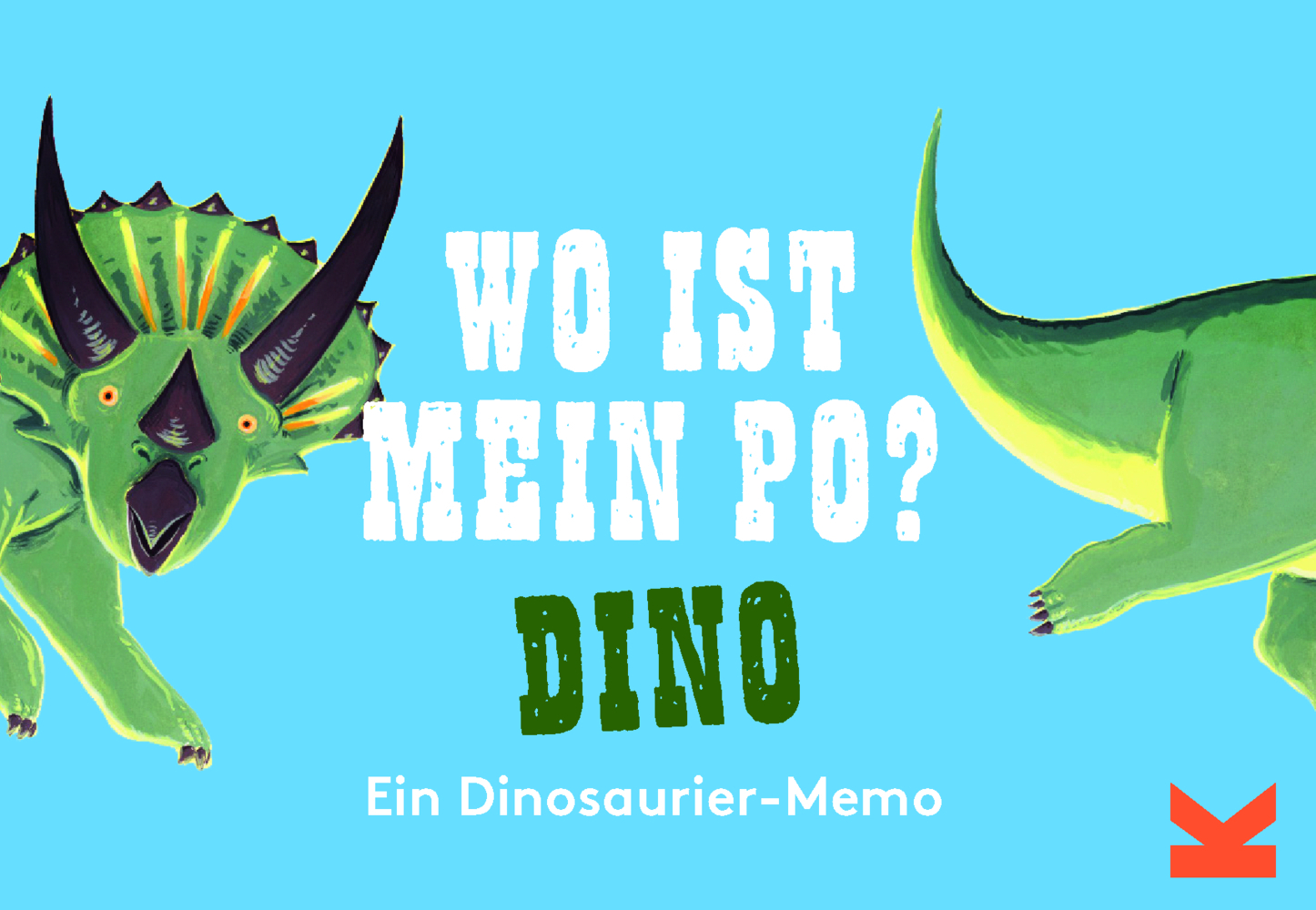 Wo ist mein Po? Dino main product photo