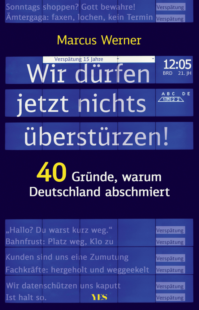 Wir dürfen jetzt nichts überstürzen! main product photo
