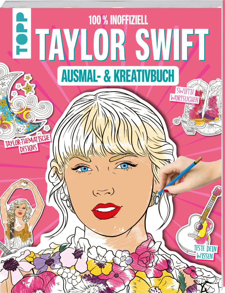 Das inoffizielle Taylor Swift Ausmal- und Kreativbuch main product photo