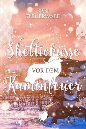 Sheltieküsse vor dem Kaminfeuer