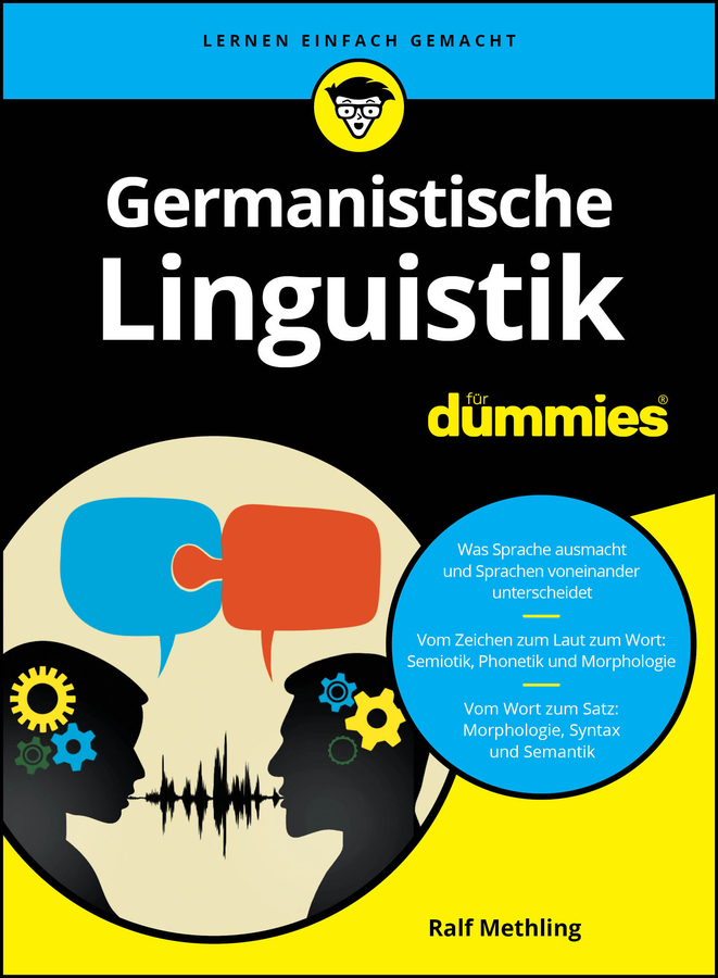 Germanistische Linguistik für Dummies main product photo