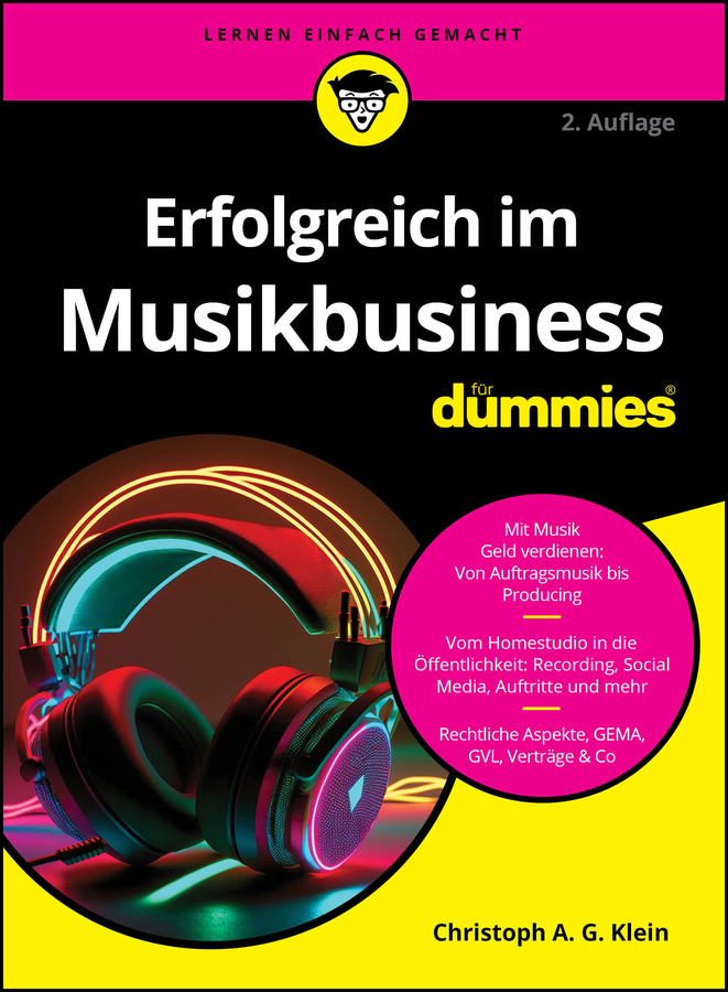 Erfolgreich im Musikbusiness für Dummies main product photo